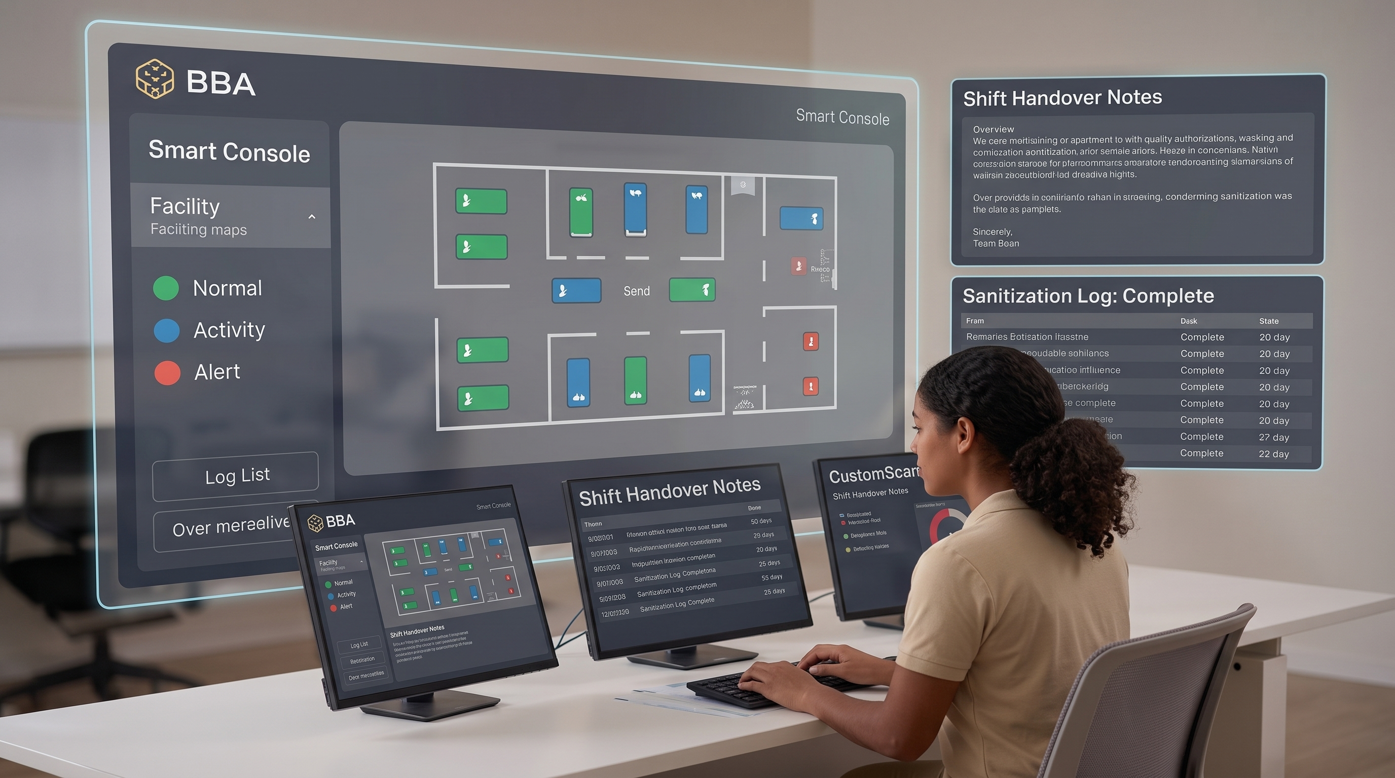 Boston Bee AI Smart Console and Facility Monitoring System